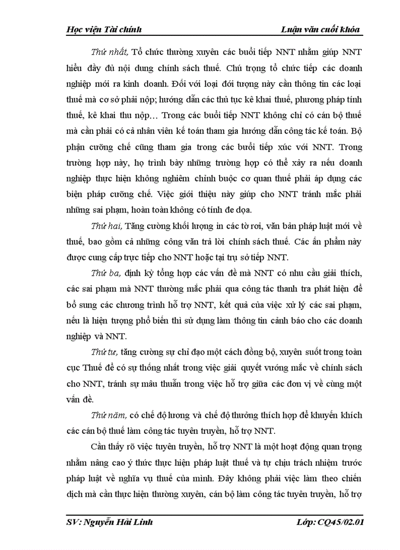 image for page Một số giải pháp góp phần nâng cao hiệu quả công tác tuyên truyền hỗ trợ người nộp thuế trong điều kiện tự khai tự nộp thuế trên địa bàn cục thuế Hà Nội
