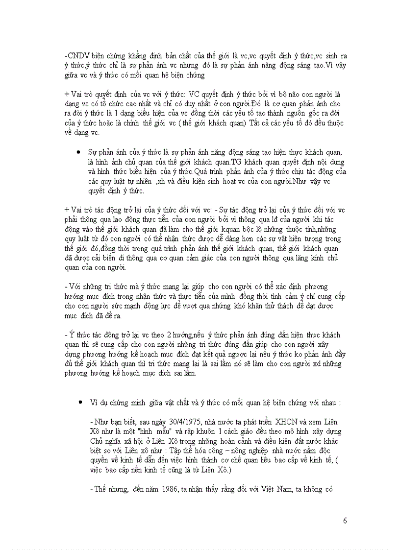 image for page Mối quan hệ biện chứng giữa vật chất ý thức trong đời sống xã hội vào giải thích công cuộc đổi mới của việt nam