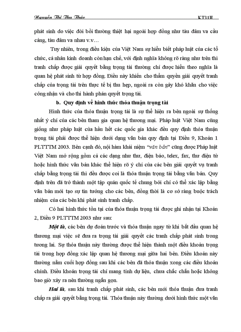 image for page Một số vấn đề lý luận và thực tiễn về thỏa thuận trọng tài đối với giải quyết tranh chấp bằng Trọng tài Thương mại tại Việt Nam