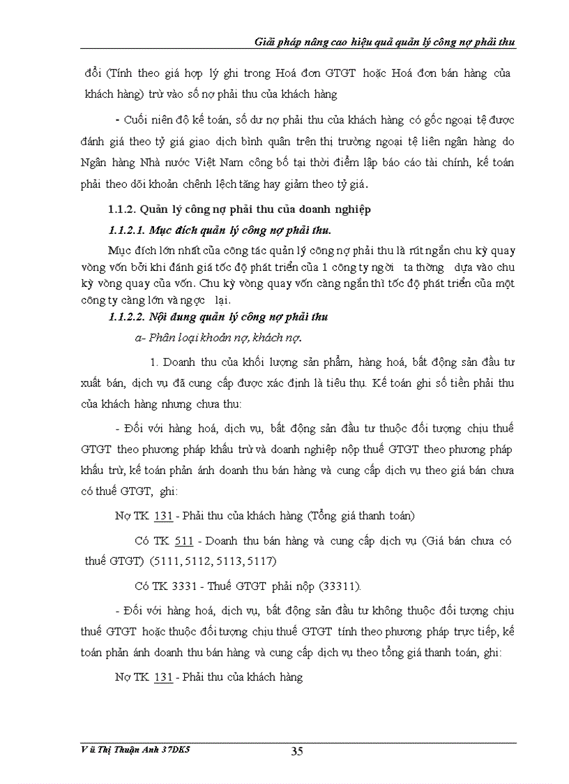 image for page Nâng cao quản lý công nợ tại Công ty cổ phần phát triển nông nghiệp Hà Tây thực trạng và giải pháp