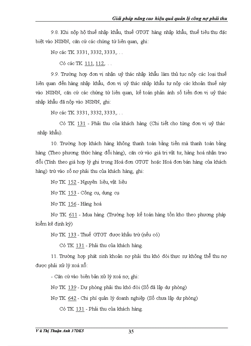 image for page Nâng cao quản lý công nợ tại Công ty cổ phần phát triển nông nghiệp Hà Tây thực trạng và giải pháp