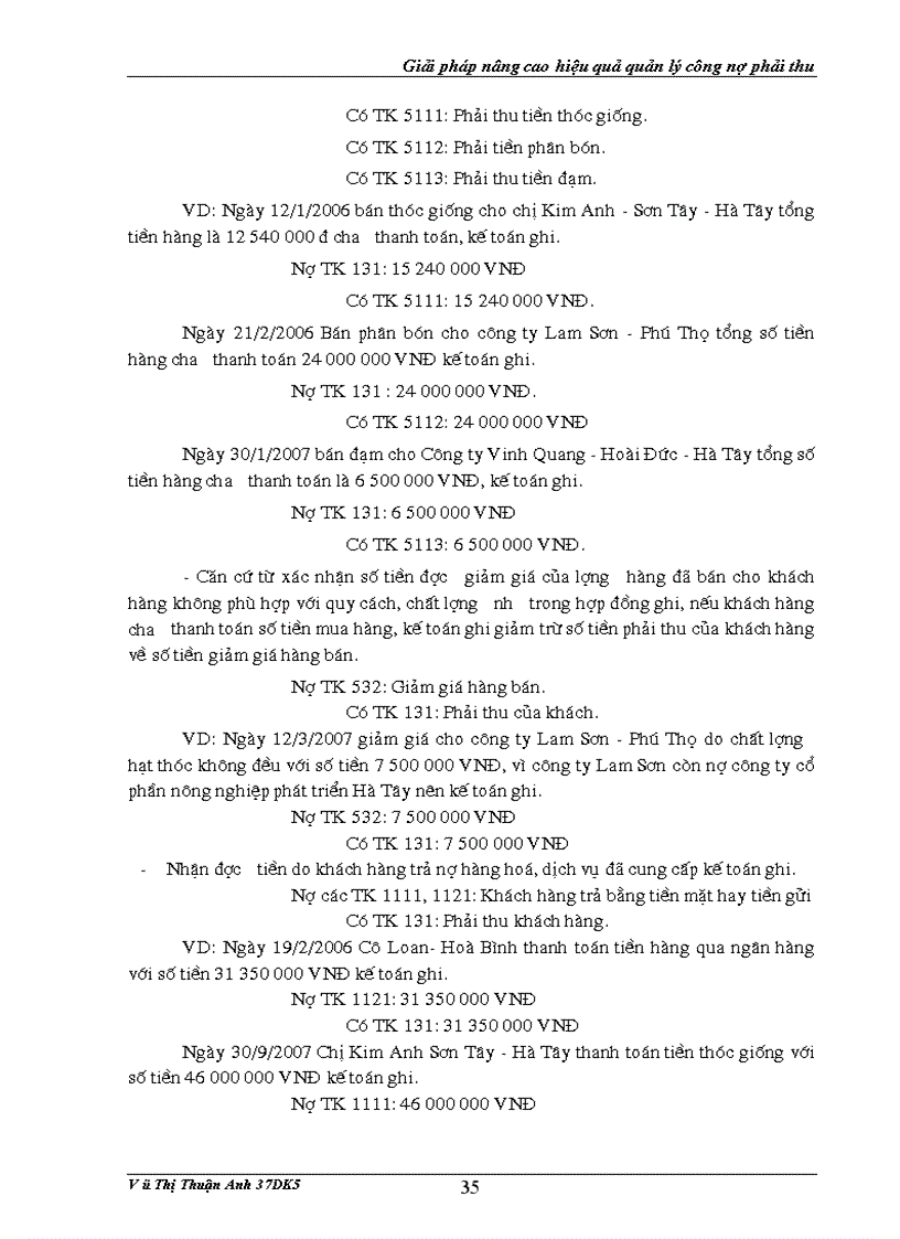 image for page Nâng cao quản lý công nợ tại Công ty cổ phần phát triển nông nghiệp Hà Tây thực trạng và giải pháp