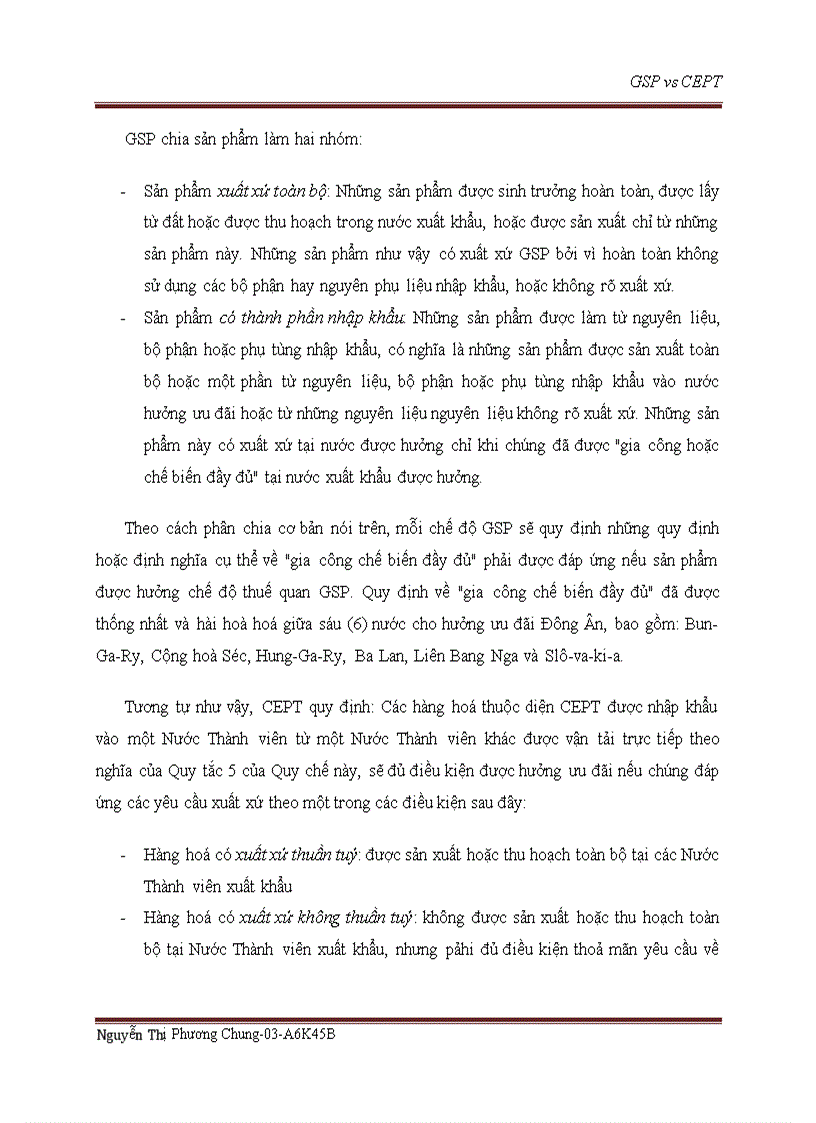 image for page So sánh sự giống và khác nhau giữa quy tắc xuất xứ theo GSP và CEPT