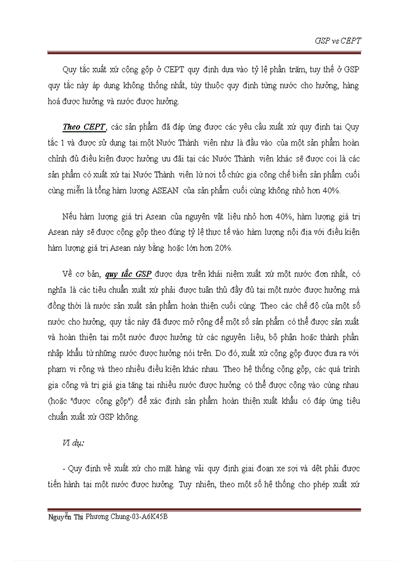 image for page So sánh sự giống và khác nhau giữa quy tắc xuất xứ theo GSP và CEPT