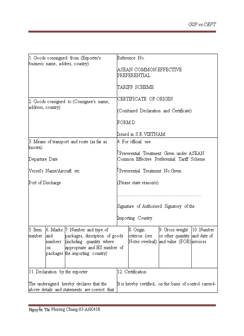 image for page So sánh sự giống và khác nhau giữa quy tắc xuất xứ theo GSP và CEPT