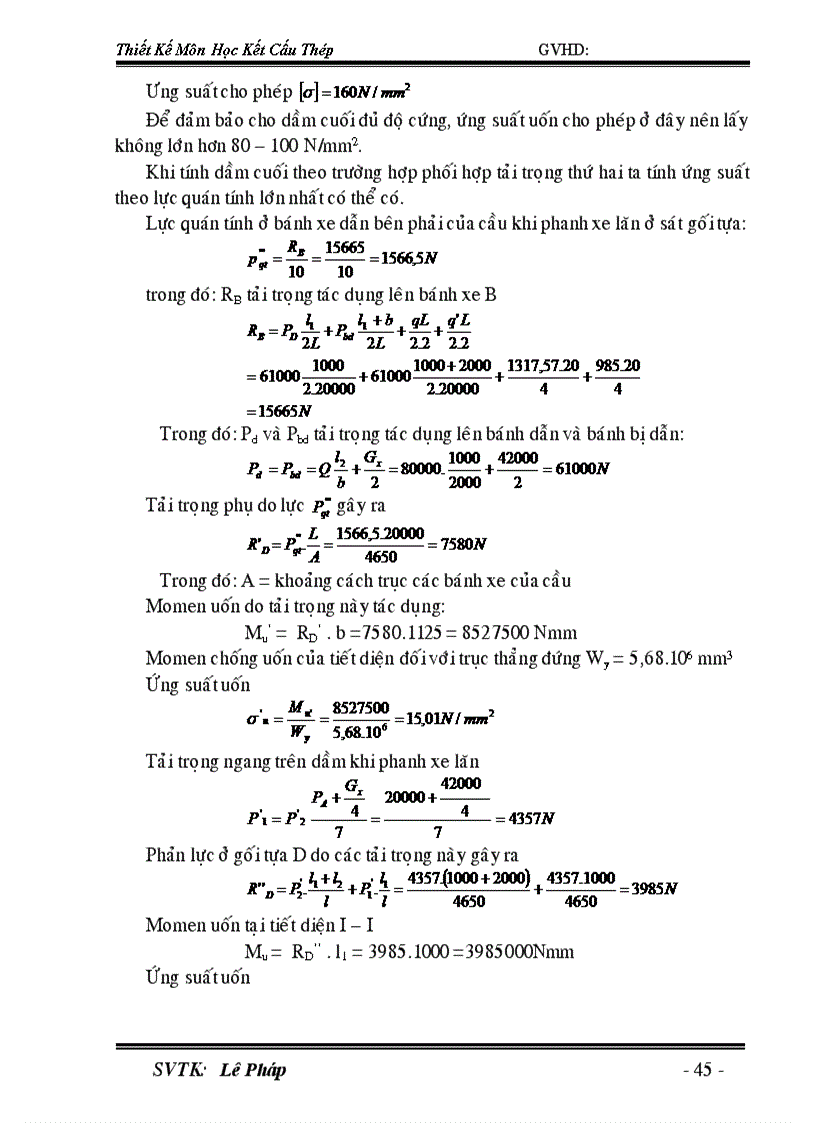 image for page Đồ án kết cấu thép cầu trục 4 dàn