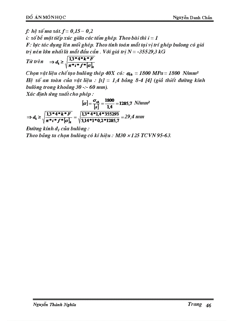 image for page Đồ án kết cấu kim loại máy trục Cần trục ô tô Q 10T cad word full