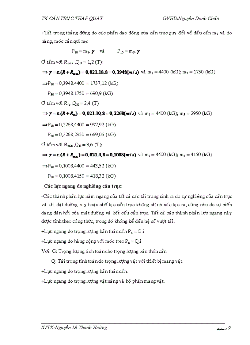 image for page Tính toán kết cấu thép Can truc thap quay 3T