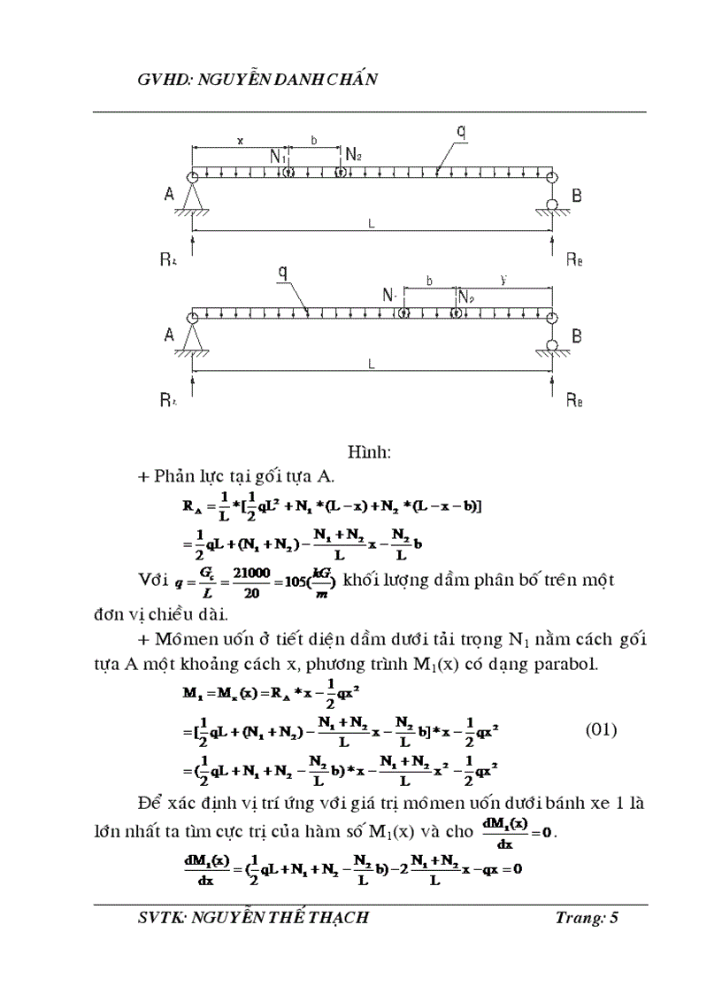 image for page Tính toán kết cấu thép cầu trục 2 dầm Q 20T