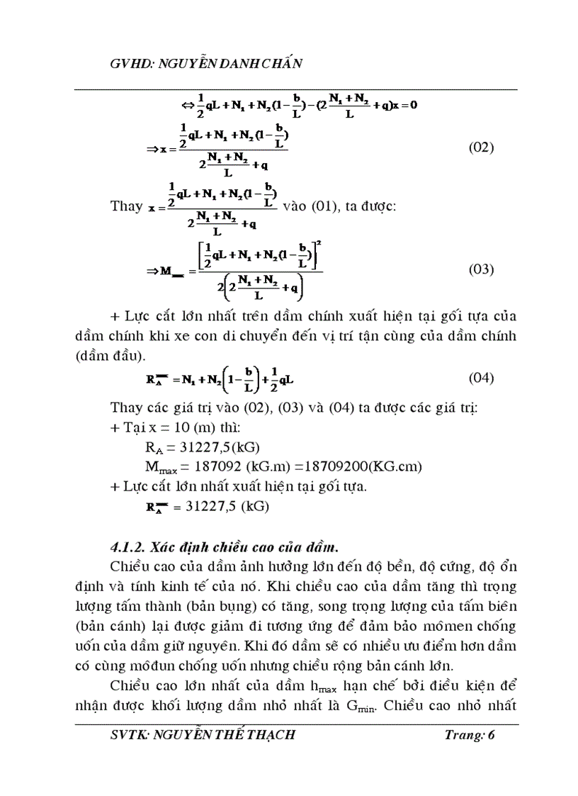 image for page Tính toán kết cấu thép cầu trục 2 dầm Q 20T