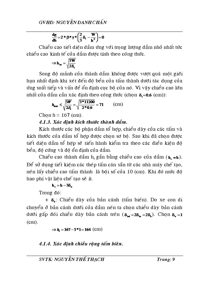 image for page Tính toán kết cấu thép cầu trục 2 dầm Q 20T