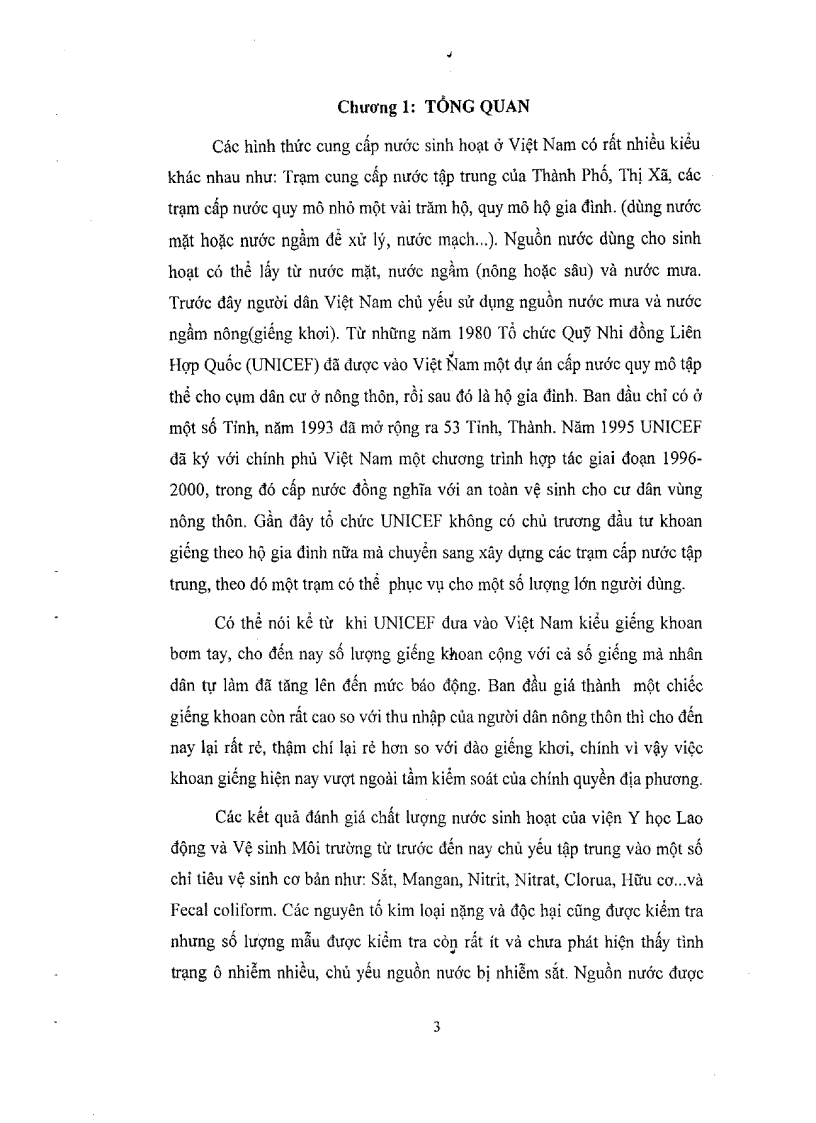 image for page Nghiên cứu phát hiện Asen nitrit trong nước giếng khoan Thăm dò khả năng xử lý Asen trong phòng thí nghiệm