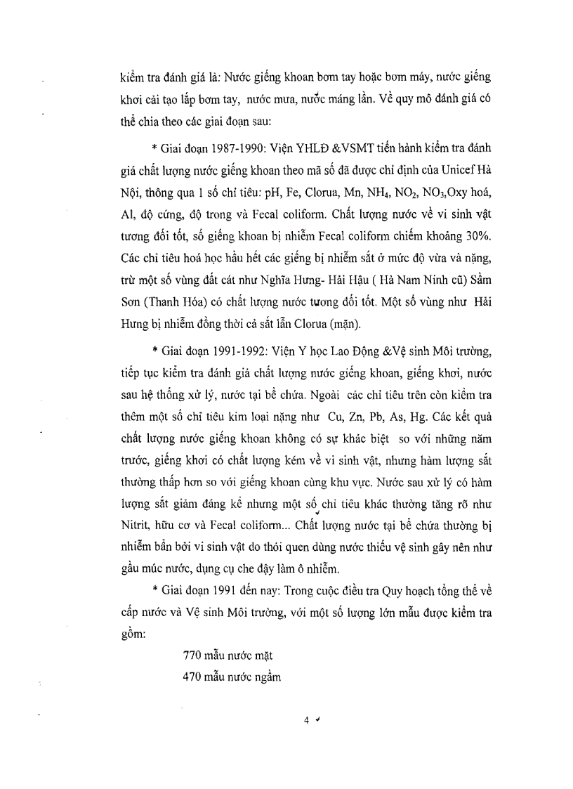 image for page Nghiên cứu phát hiện Asen nitrit trong nước giếng khoan Thăm dò khả năng xử lý Asen trong phòng thí nghiệm