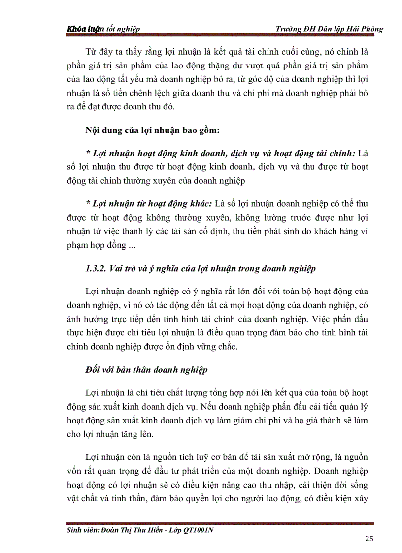 image for page Phân tích mối quan hệ giữa chi phí và doanh thu từ đó đưa ra một số biện pháp làm tối đa hóa lợi nhuận cho CN công ty TNHH Giao nhận vận tải Quang Hưng