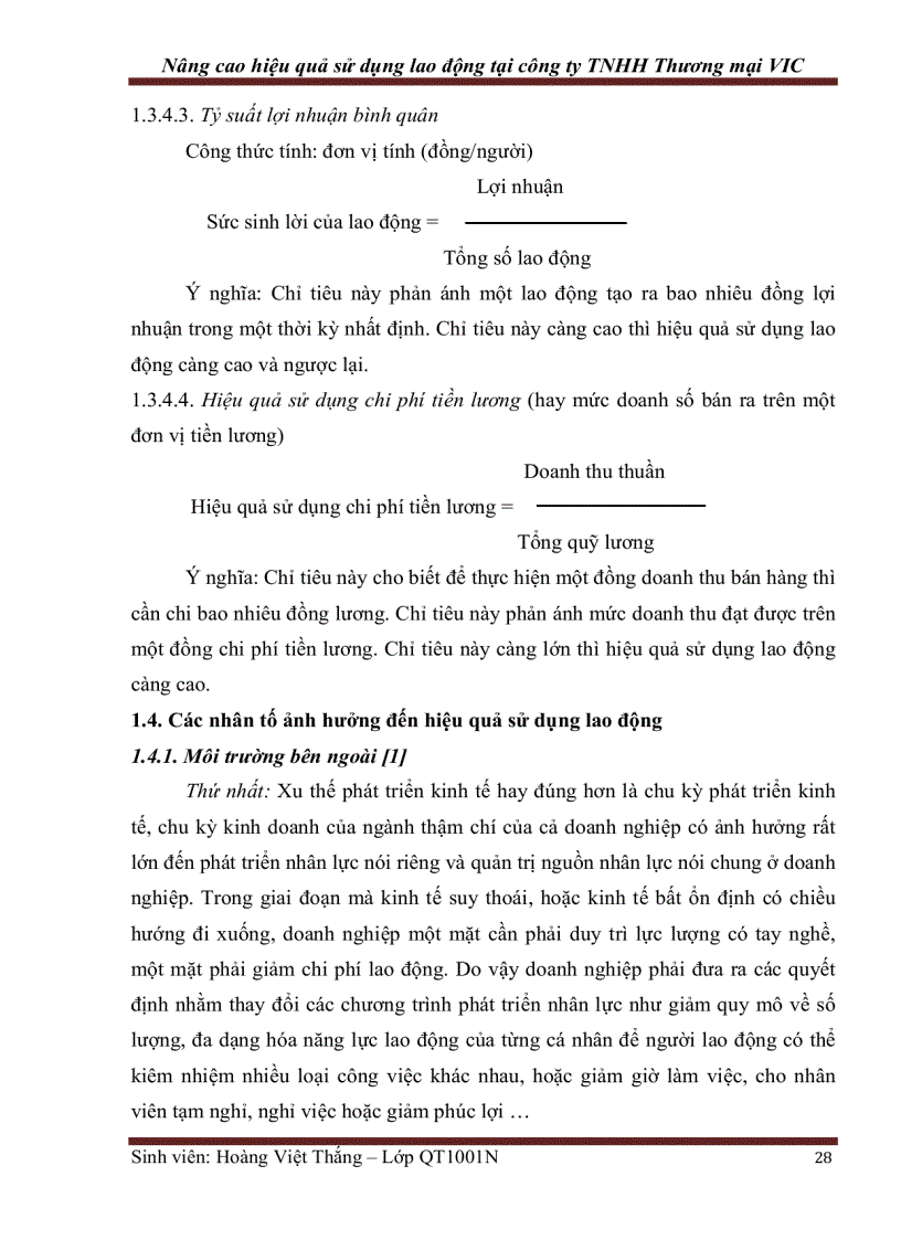 image for page Nâng cao hiệu quả sử dụng lao động tại công ty TNHH Thương mại VIC