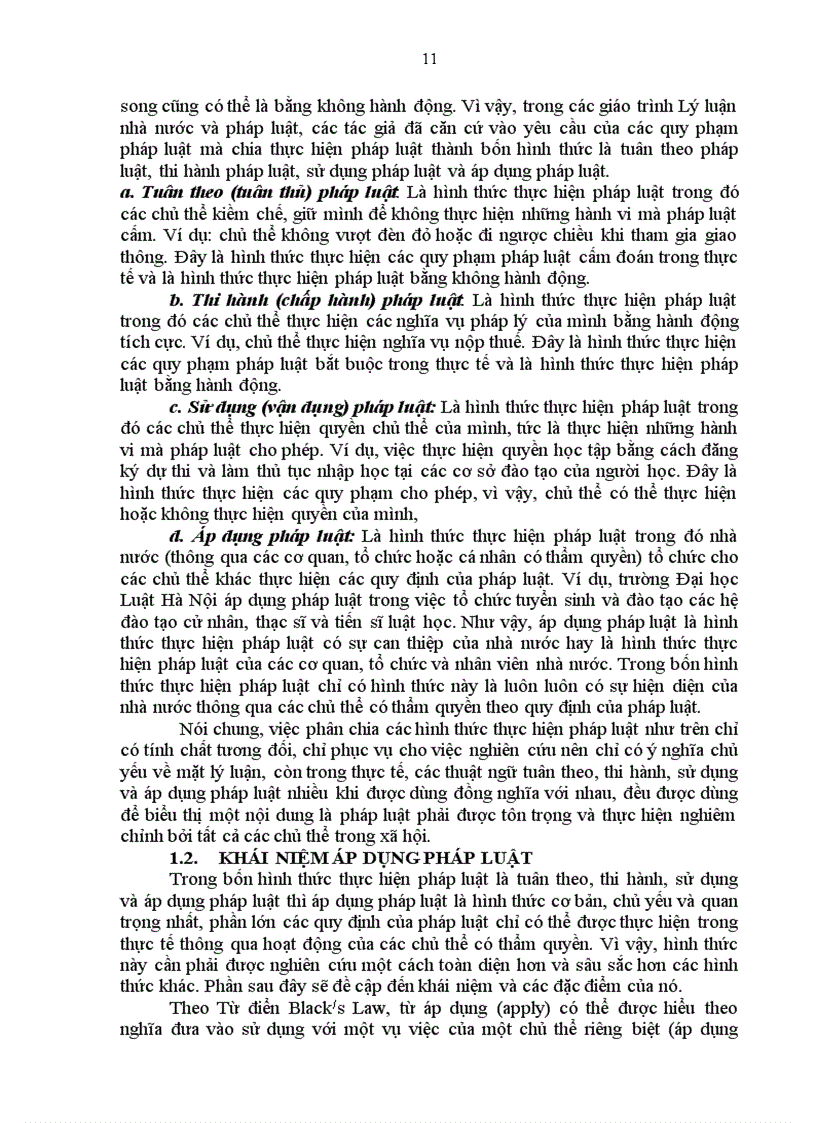 image for page Áp dụng pháp luật ở Việt Nam hiện nay