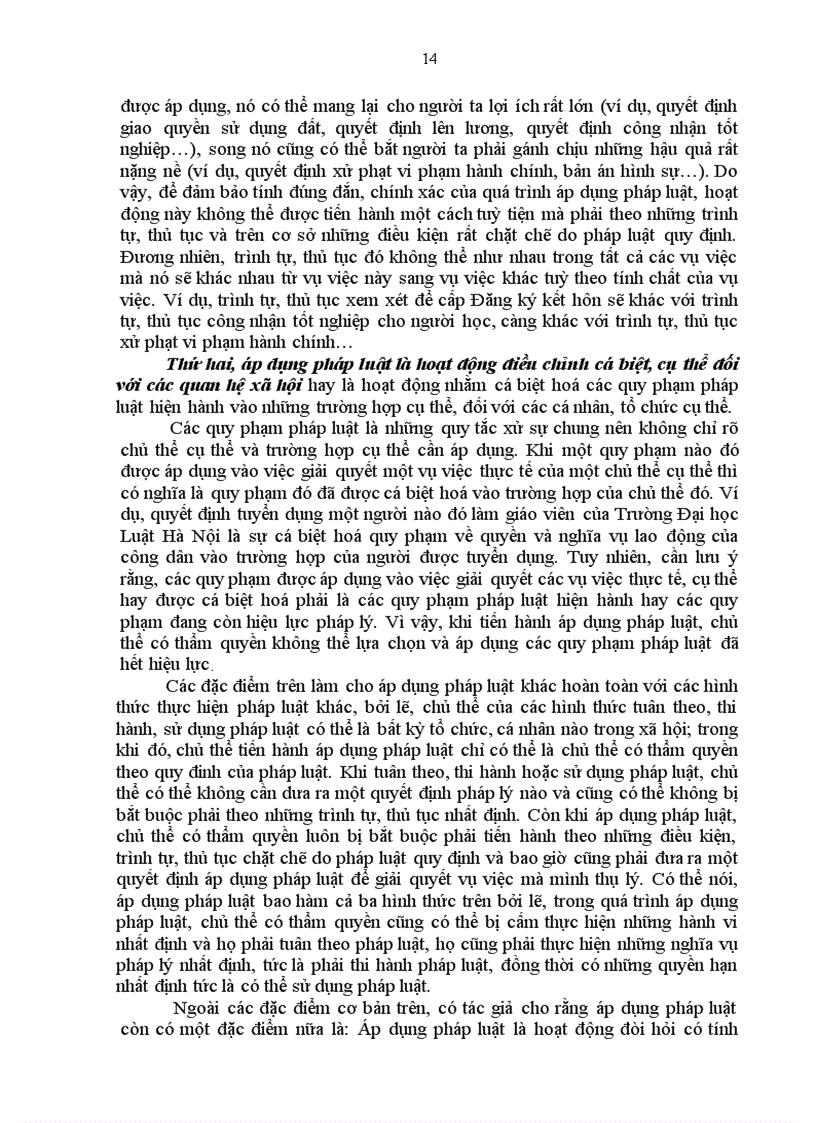 image for page Áp dụng pháp luật ở Việt Nam hiện nay