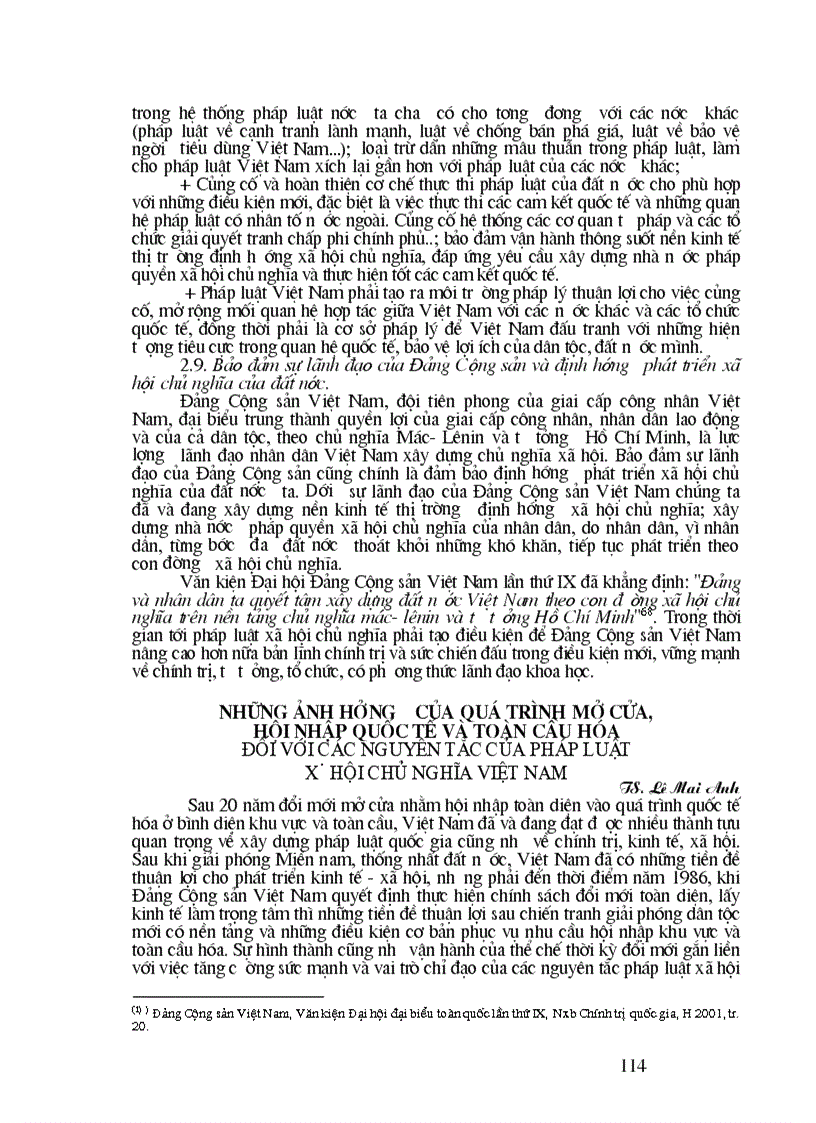 image for page Các nguyên tắc pháp luật xã hội chủ nghĩa việt nam thời kỳ đổi mới và hội nhập quốc tế