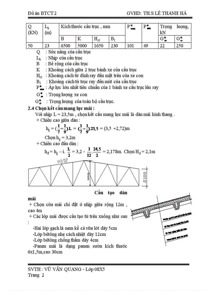 image for page Đồ án bê tông cốt thép ii thiết kế khung ngang nhà công nghiệp 1 tầng