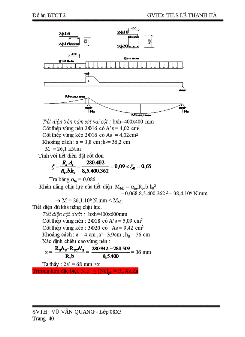 image for page Đồ án bê tông cốt thép ii thiết kế khung ngang nhà công nghiệp 1 tầng
