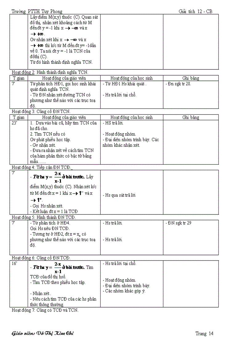 image for page Giáo án Toán 12 2012 hay