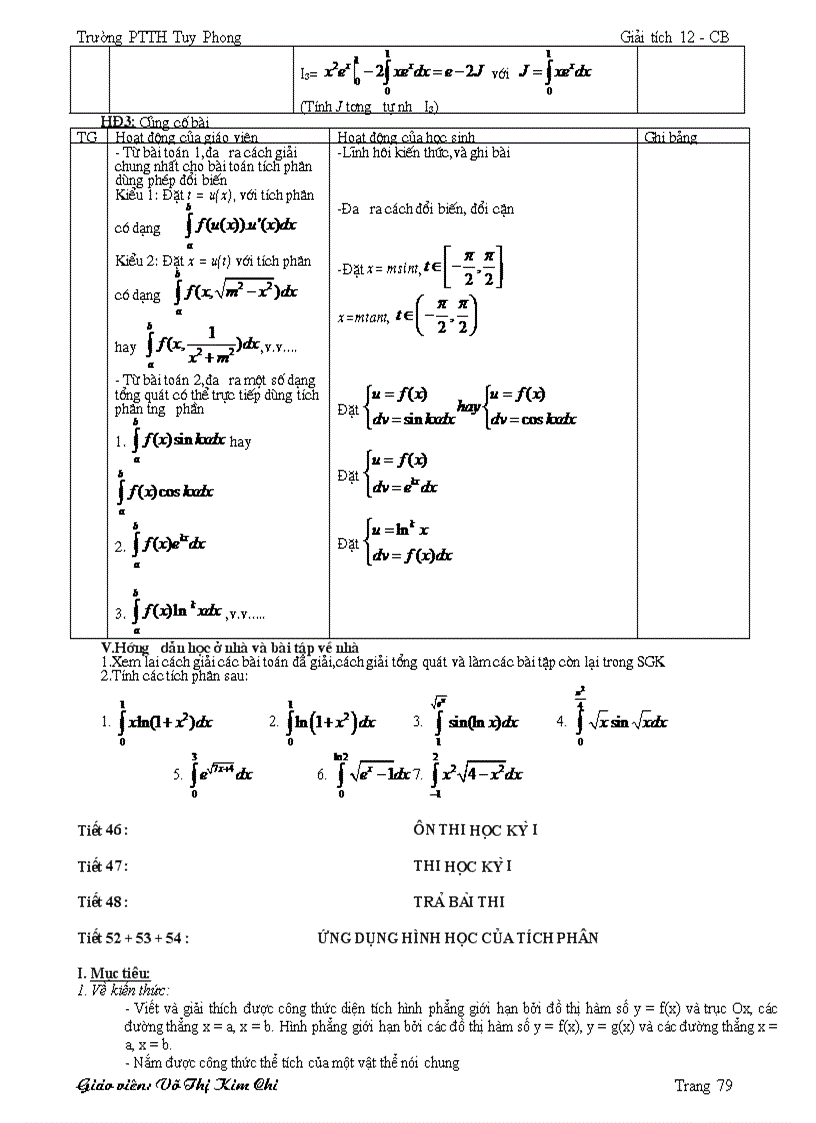 image for page Giáo án Toán 12 2012 hay