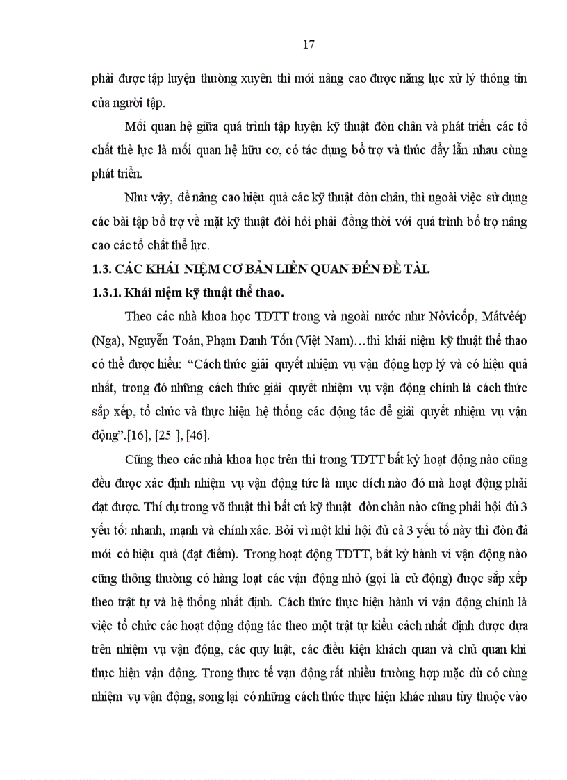 image for page Nghiên cứu lựa chọn hệ thống bài tập bổ trợ chuyên môn trong giảng dạy các kỹ thuật đòn chân cho sinh viên chuyên sâu Taekwondo hệ cao đẳng trường đại học thể dục thể thao Đà Nẵng