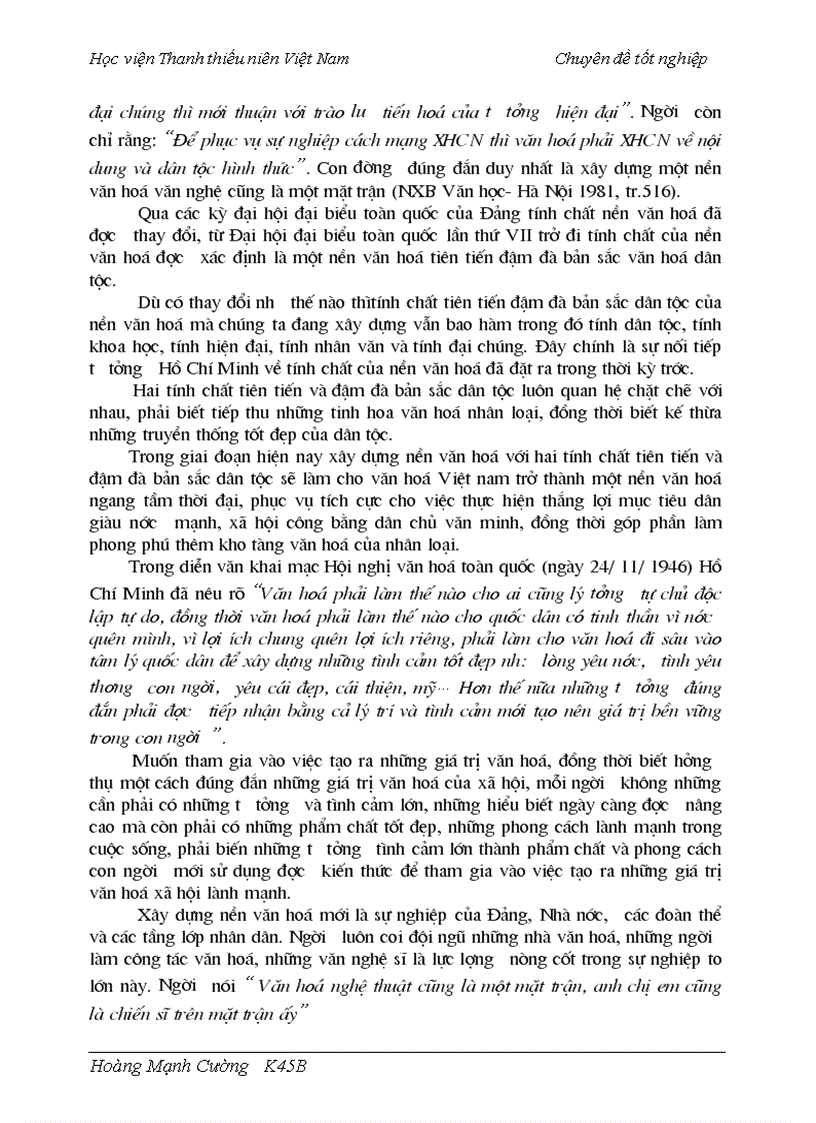 image for page Đoàn thanh niên cộng sản Hồ Chí Minh huyện Hữu Lũng tỉnh Lạng Sơn với sự nghiệp giữ gìn và phát huy bản sắc văn hoá dân tộc