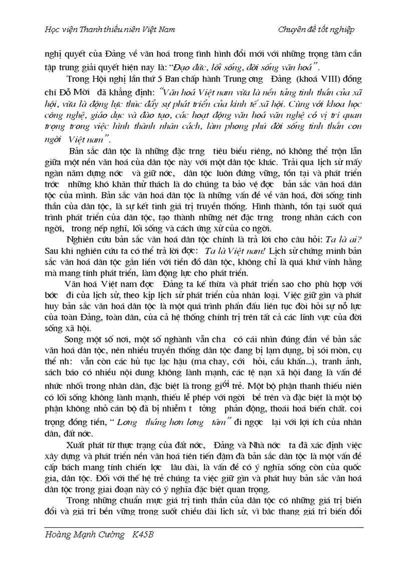 image for page Đoàn thanh niên cộng sản Hồ Chí Minh huyện Hữu Lũng tỉnh Lạng Sơn với sự nghiệp giữ gìn và phát huy bản sắc văn hoá dân tộc