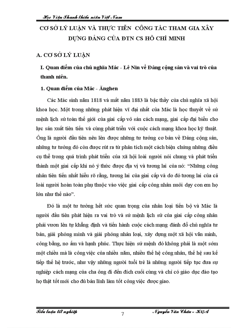 image for page Đoàn thanh niên cộng sản Hồ Chí Minh huyện Khoái Châu với công tác tham gia xây dựng Đảng