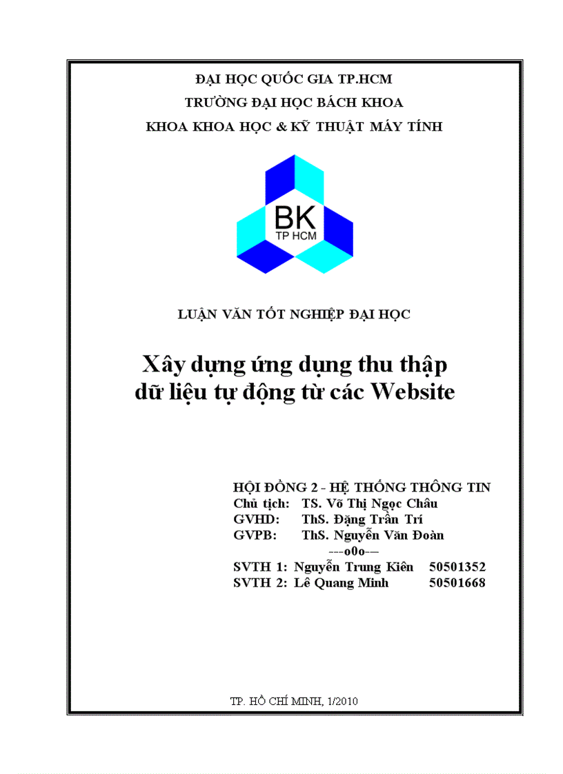 image for page Xây dựng ứng dụng thu thập dữ liệu tự động từ các Website