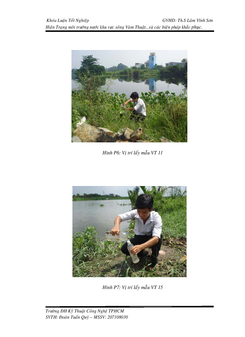 image for page Hiện trạng môi trường nước khu vực sông Vàm Thuật đoạn từ cầu Bến Cát đến ngã 3 sông Vàm Thuật và các biện pháp khắc phục