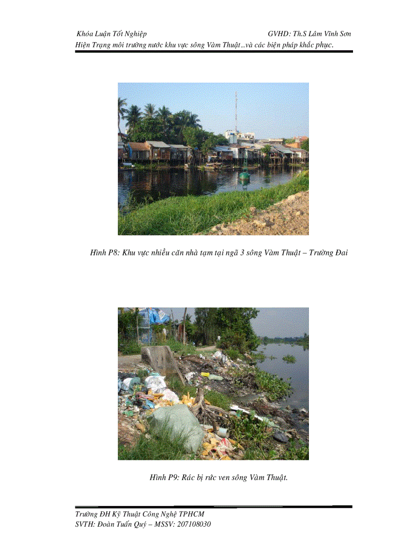 image for page Hiện trạng môi trường nước khu vực sông Vàm Thuật đoạn từ cầu Bến Cát đến ngã 3 sông Vàm Thuật và các biện pháp khắc phục