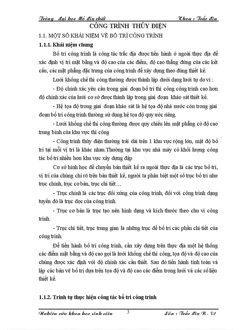 image for page Thành lập lưới khống chế thi công bằng công nghệ GPS