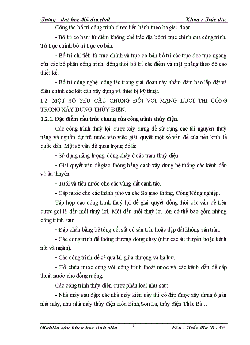 image for page Thành lập lưới khống chế thi công bằng công nghệ GPS