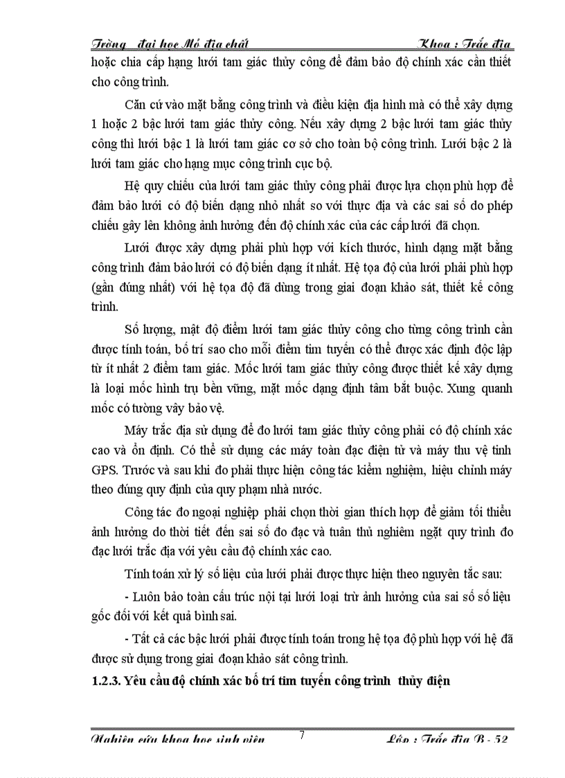 image for page Thành lập lưới khống chế thi công bằng công nghệ GPS