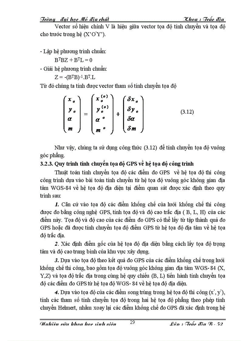 image for page Thành lập lưới khống chế thi công bằng công nghệ GPS