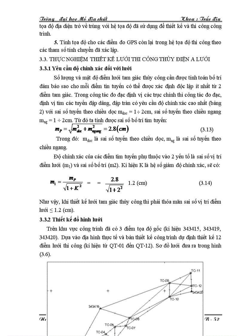 image for page Thành lập lưới khống chế thi công bằng công nghệ GPS