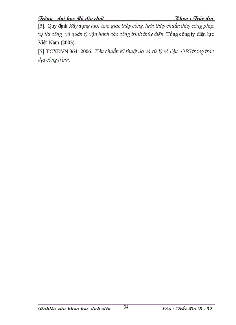 image for page Thành lập lưới khống chế thi công bằng công nghệ GPS