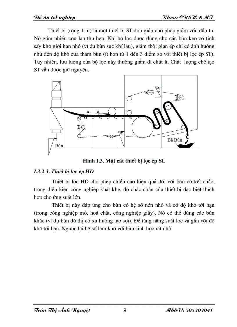 image for page Tính toán thiết kế thiết bị lọc ép bùn băng tải công suất 200kg h