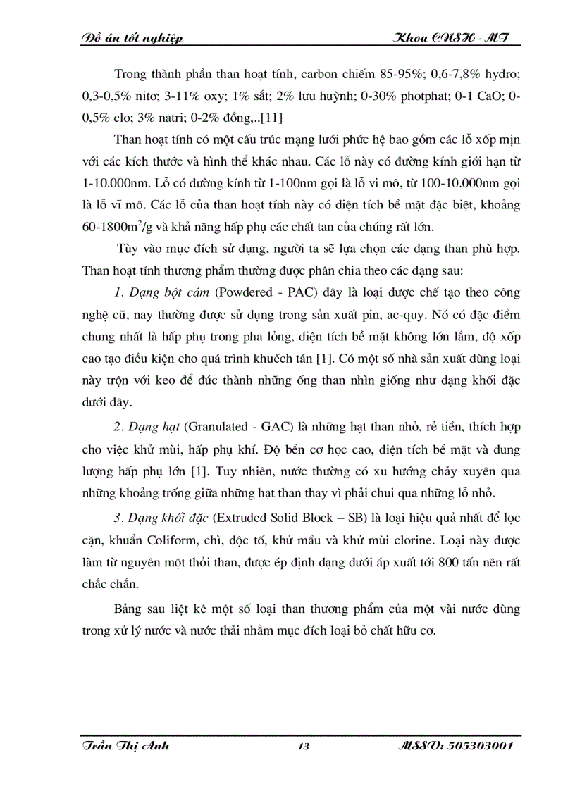 image for page Nghiên cứu xử lí toluen etyl axetat butyl axetat xylen trong nước thải sơn bằng than hoạt tính kết hợp với siêu âm