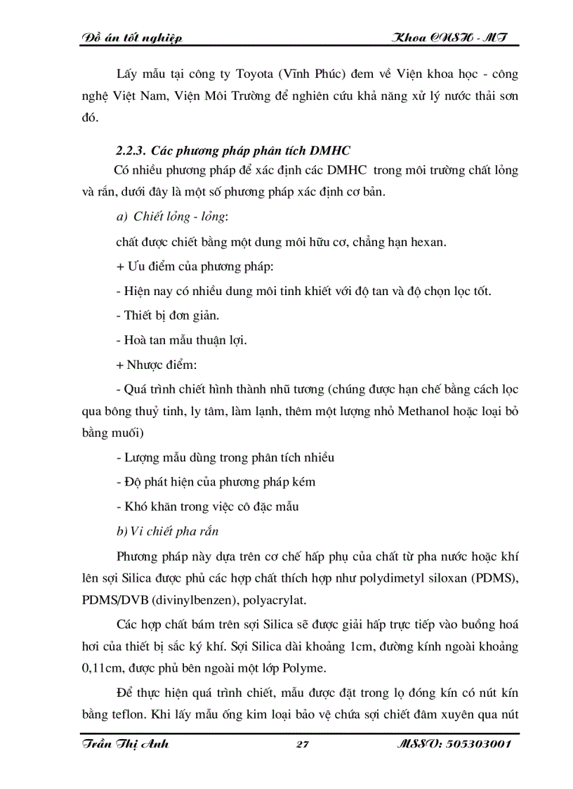 image for page Nghiên cứu xử lí toluen etyl axetat butyl axetat xylen trong nước thải sơn bằng than hoạt tính kết hợp với siêu âm