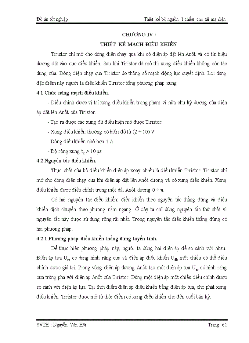 image for page Thiết kế bộ nguồn 1 chiều cho tải mạ điện