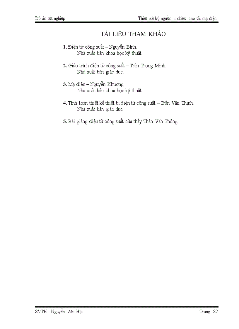 image for page Thiết kế bộ nguồn 1 chiều cho tải mạ điện