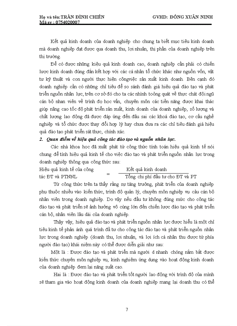 image for page Nâng cao hơn nữa hiệu quả công tác đào tạo và phát triển nguồn nhân lực tại Công ty TNHH Thịnh Phát