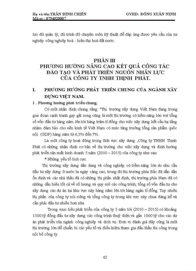 image for page Nâng cao hơn nữa hiệu quả công tác đào tạo và phát triển nguồn nhân lực tại Công ty TNHH Thịnh Phát