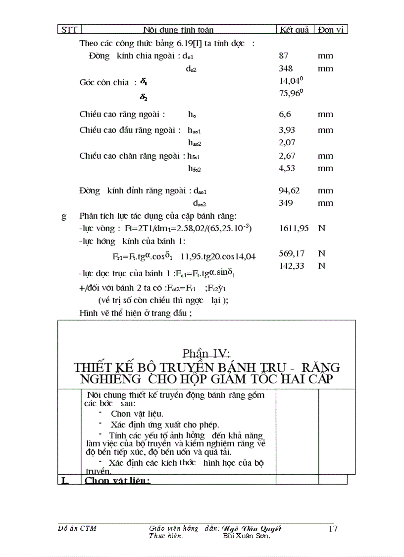 image for page ĐỒ ÁN MÔN HỌC CHI TIẾT MÁY TM CAD bảng tính bằng EXsel