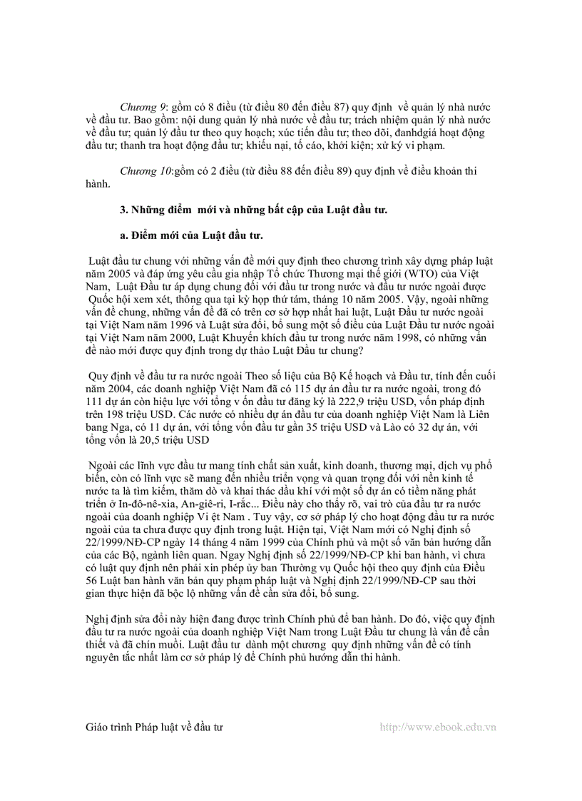 image for page Giáo trình Luật đầu tư