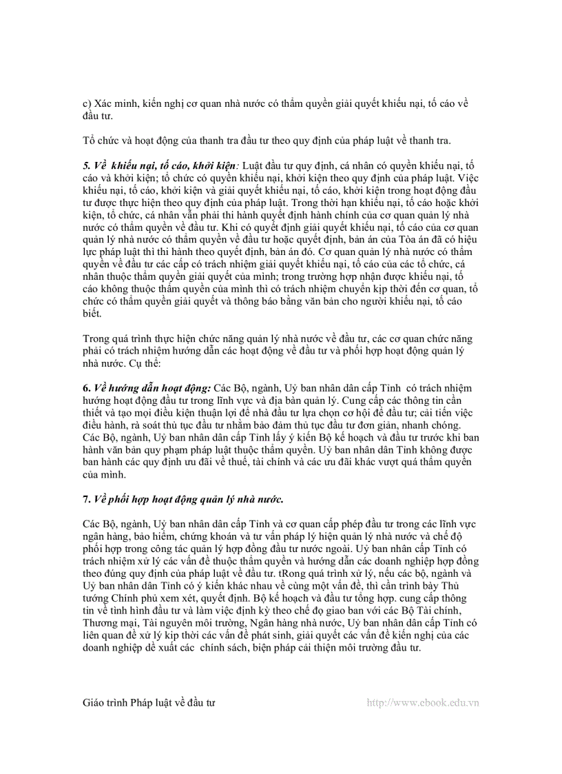 image for page Giáo trình Luật đầu tư