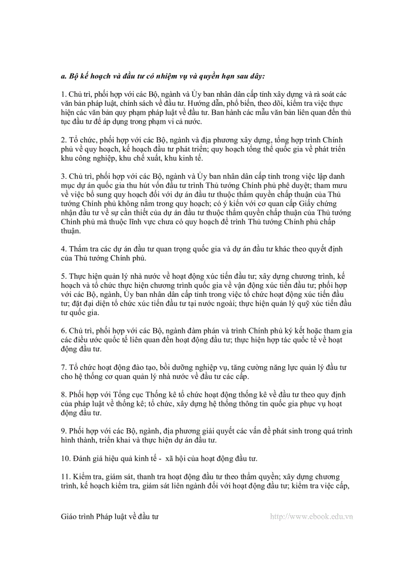 image for page Giáo trình Luật đầu tư